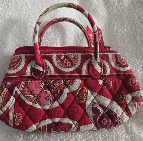 Vera Bradley Min Handbag Pruse - Picture 1 of 7